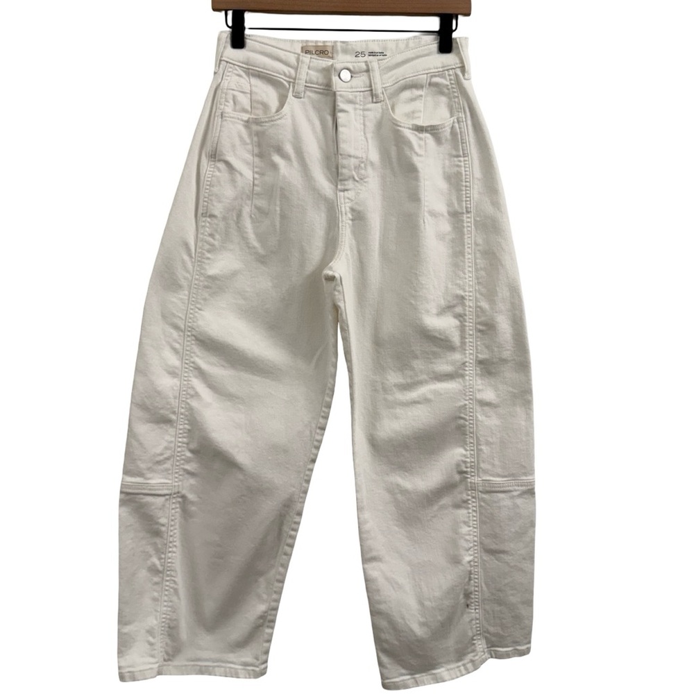 Pilcro Off-White Denim Pants